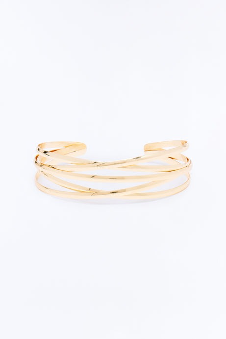 In My Element Arm Cuff - Gold