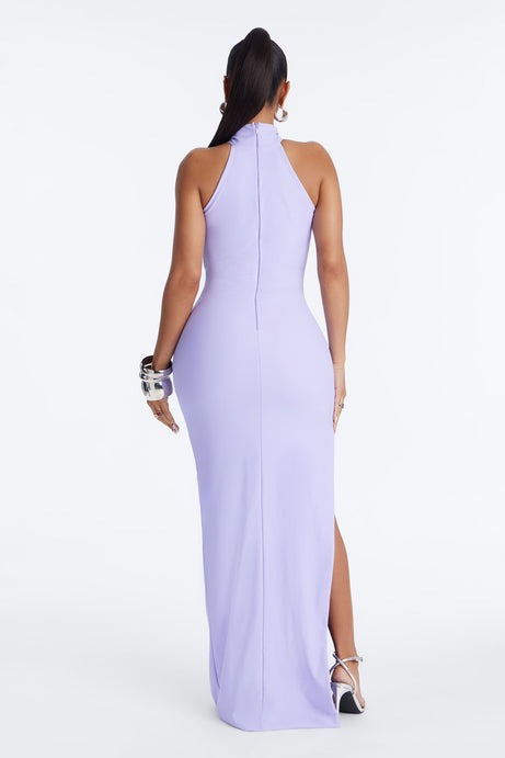 Roxy Form Double Lined Maxi Dress - Purple