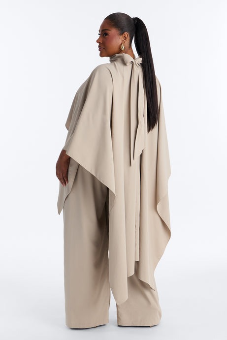 Refined Flow Pant Set - Taupe