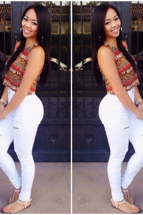 Rip Me Open Jeans - White