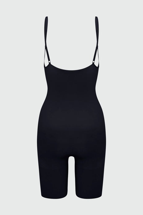 Nova Sculpt Seamless Strong Compression Butt Lifting Bodysuit - Black