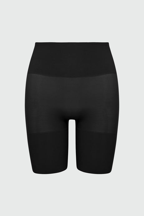 Nova Sculpt Seamless Strong Compression Butt Lifting Thigh Shaper - Black