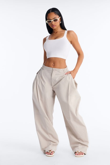Slick Moves Only Windbreaker Barrel Pant 31â3 - Light Grey