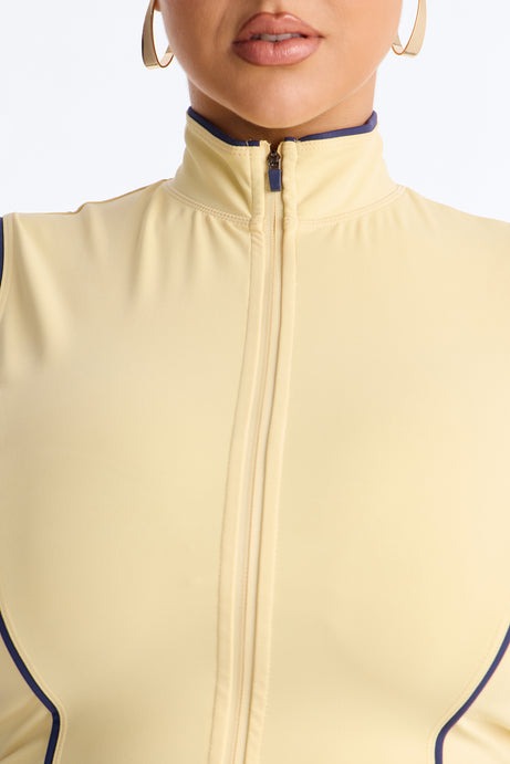 Match Point Mini Skirt Set - Yellow