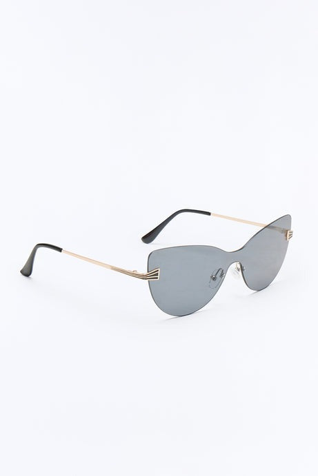 Kennedy Cat Eye Sunglasses - Black/Gold