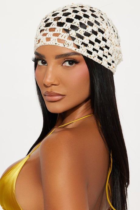 Mermaid Living Head Wrap - Ivory/combo