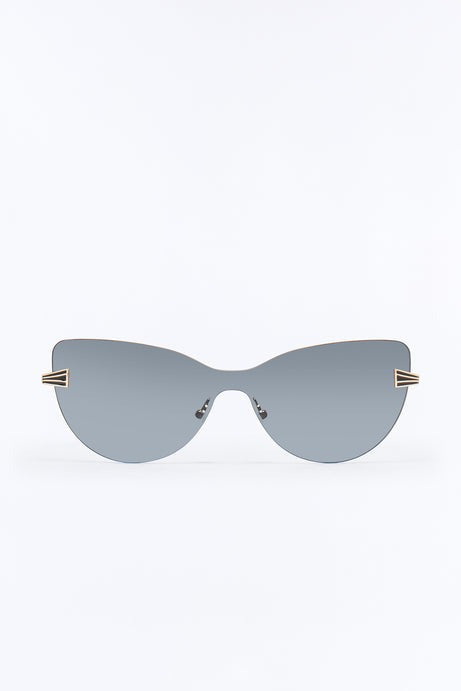Kennedy Cat Eye Sunglasses - Black/Gold