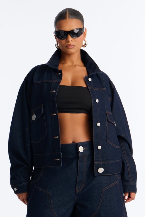 North End Denim Jacket - Dark Denim