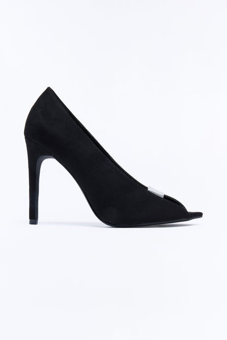 Made Famous Suede Pumps - Black