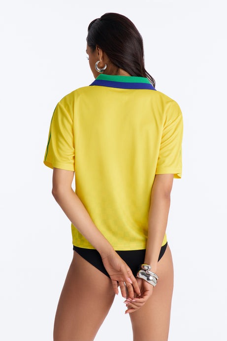 Umbro Brazil Athletic Jersey - Yellow