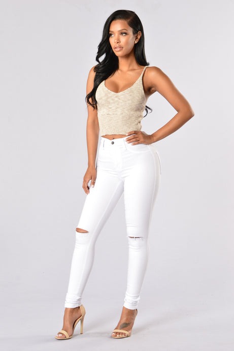 Angie Top - Taupe