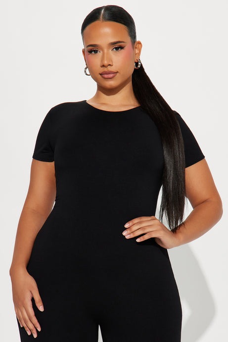 Bree Butter Snatched Jumpsuit - Black