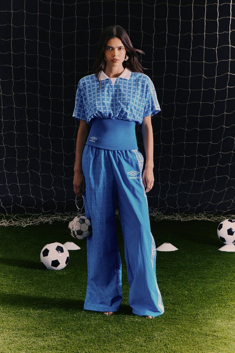 Umbro Rib Fitted Waist Jersey - Blue