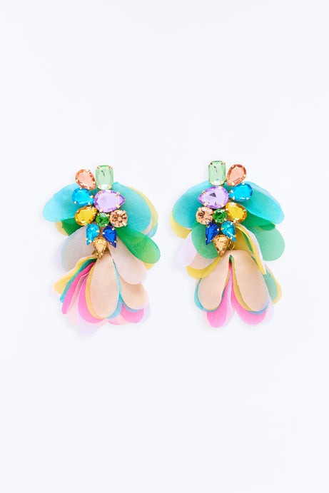 Here For Fun Drop Earrings - Multi Color