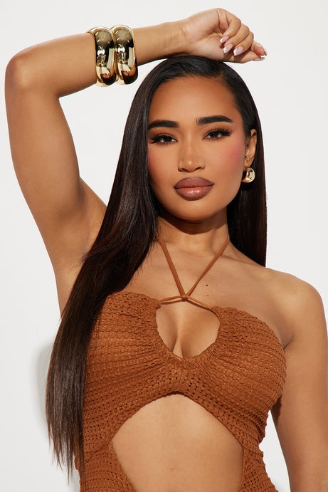 Cove Island 2 Piece Bracelet Set - Gold