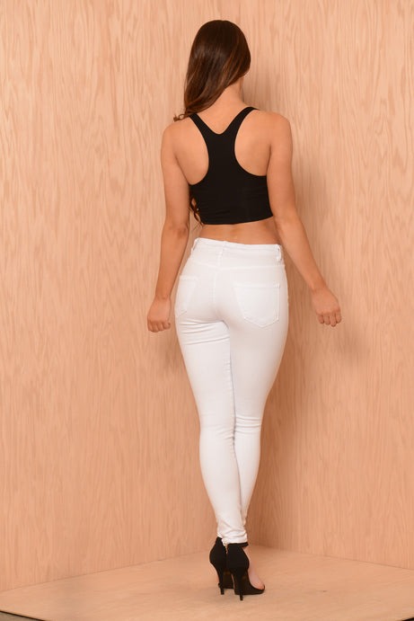 Rip Me Open Jeans - White