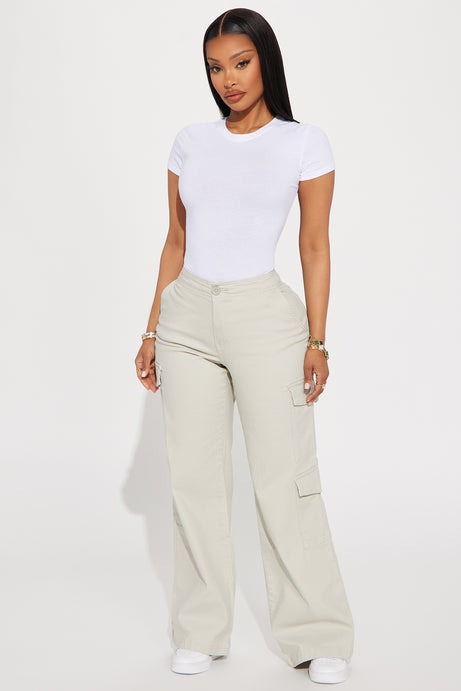 Camilla Classic Fit Crew Neck Tee - White