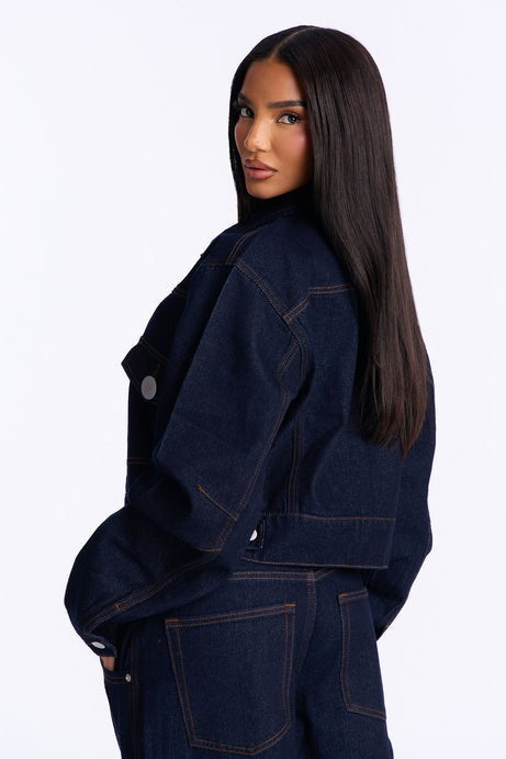 North End Denim Jacket - Dark Denim