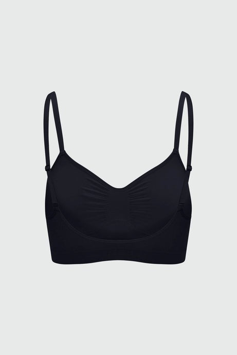 Nova Sculpt Seamless Strong Compression Bralette - Black