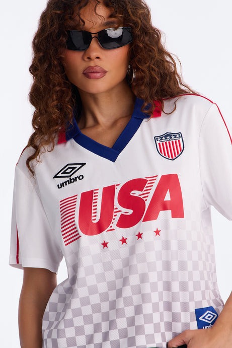 Umbro USA Athletic Jersey - White