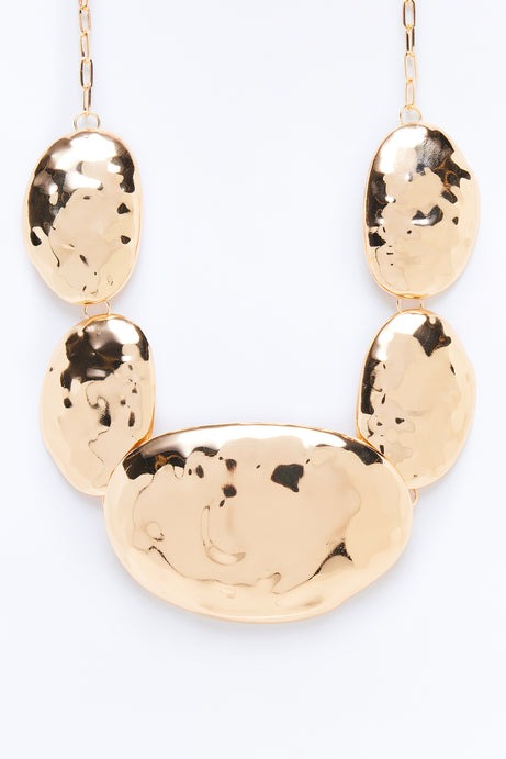 Solara Dune Necklace - Gold