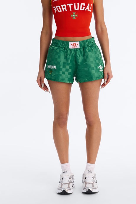 Umbro Portugal Soccer Shorts - Green