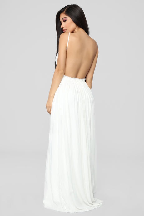 Ancient Rome Dress - White