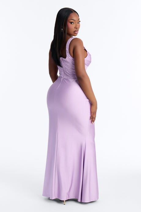 Chateau Hour Gown - Lavender
