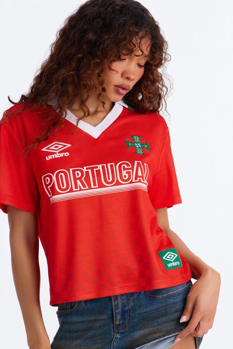Umbro Portugal Athletic Jersey - Red