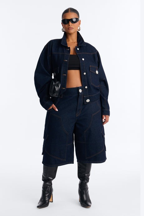 North End Denim Jacket - Dark Denim