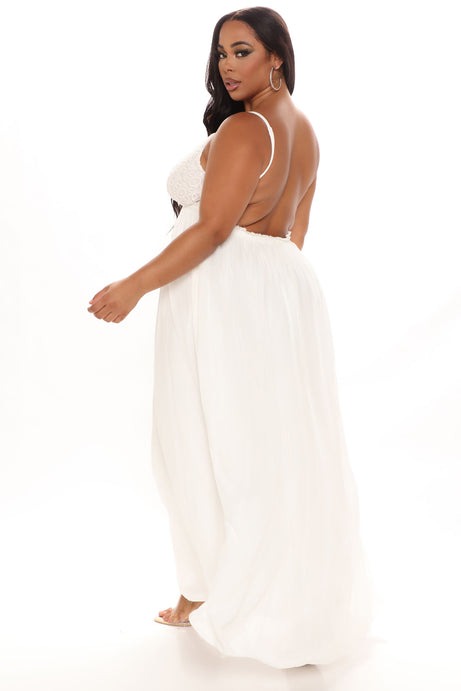 Ancient Rome Dress - White