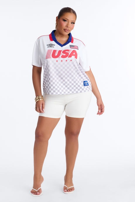 Umbro USA Athletic Jersey - White