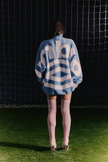Umbro Denim High Neck Jacket - Denim