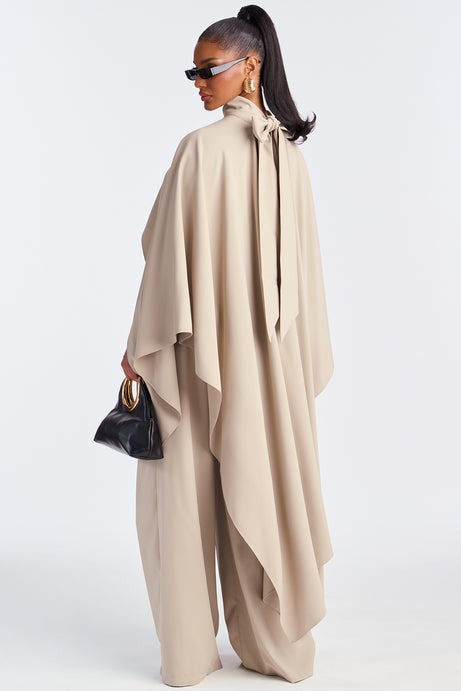 Refined Flow Pant Set - Taupe