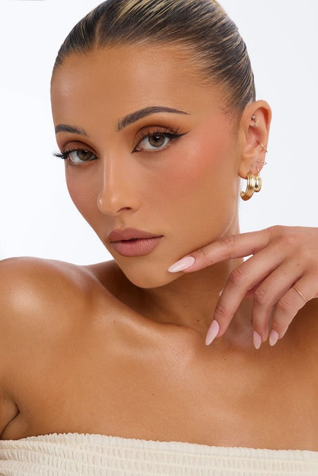 She's Elite Earrings - Gold