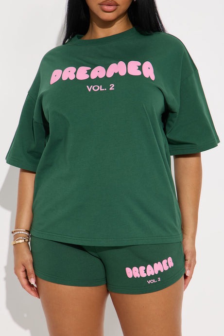City Of Dreamers Short Set - Hunter