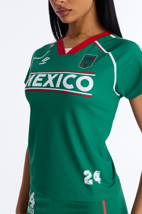Umbro Mexico 24 Soccer Jersey - Green
