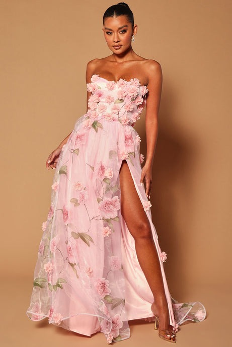 Mirabella Maxi Dress - Pink