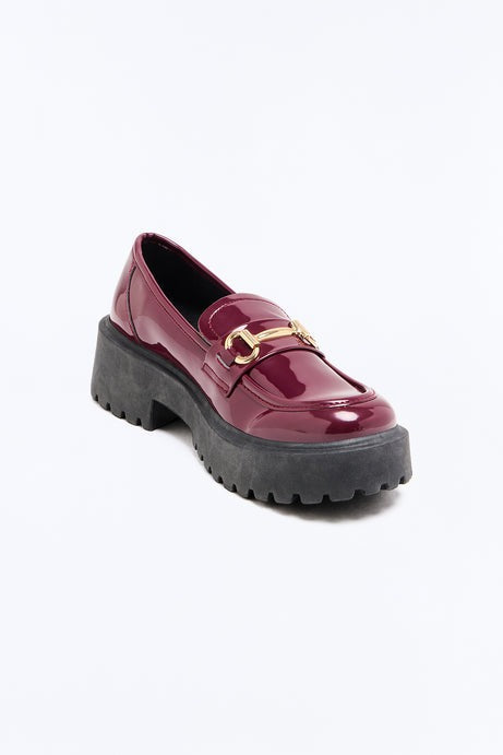Treating You Right Loafers - Burgundy