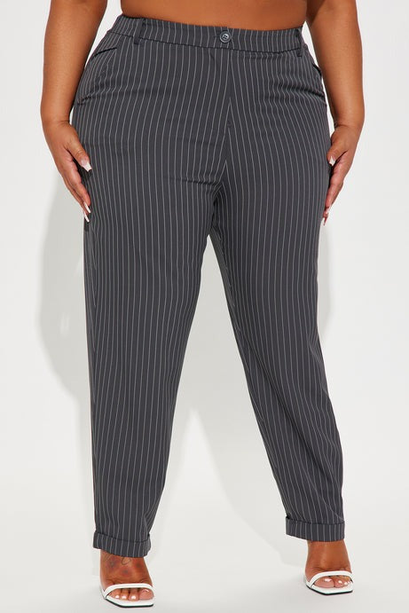 Business As Usual Pants - Grey/Combo