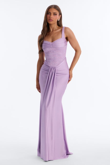 Chateau Hour Gown - Lavender