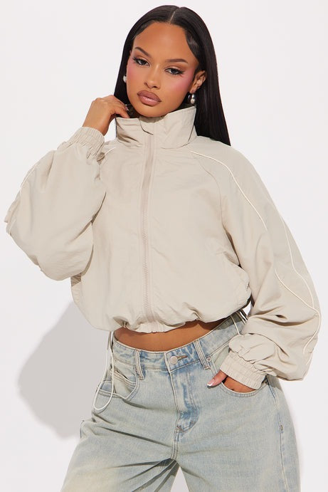 Keep Your Cool Windbreaker - Sage