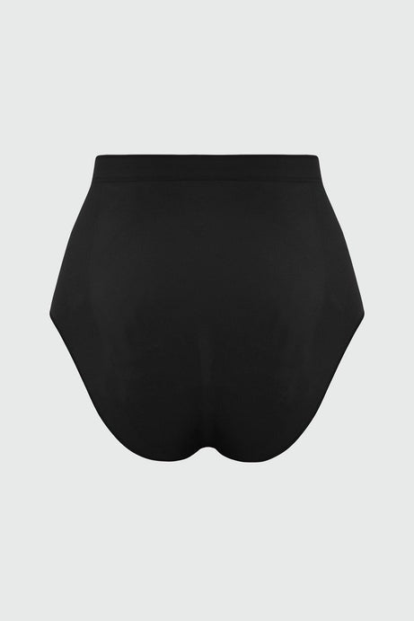 Nova Sculpt Seamless Strong Compression Mid Waist Brief - Black