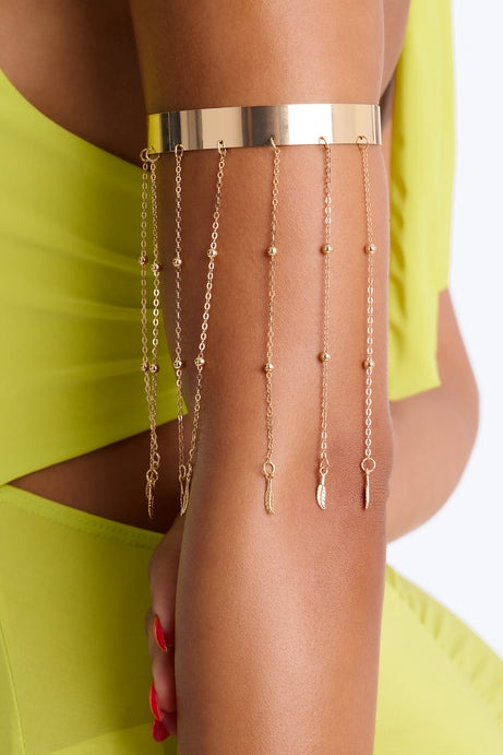 Warm Sunny Days Arm Cuff - Gold