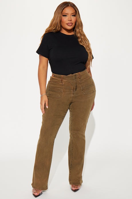 Camilla Classic Fit Crew Neck Tee - Black
