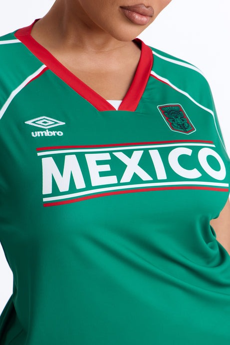 Umbro Mexico 24 Soccer Jersey - Green