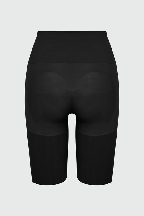 Nova Sculpt Seamless Strong Compression Butt Lifting Thigh Shaper - Black