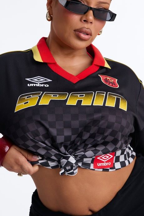 Umbro Spain Jersey - Black