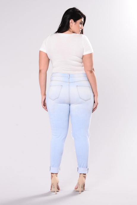 Beach Bum Jeans - Light Blue