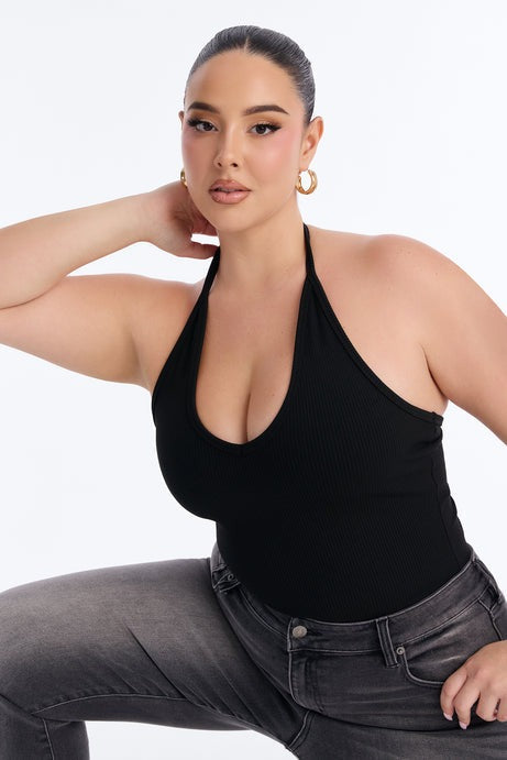 Gaia Snatched Tank Top - Black